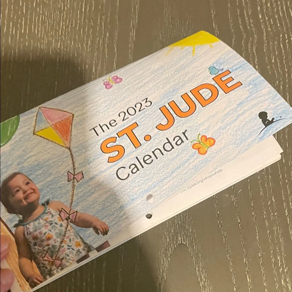 St. Jude’s 2023 Calendar, free in bundle, recycling soon